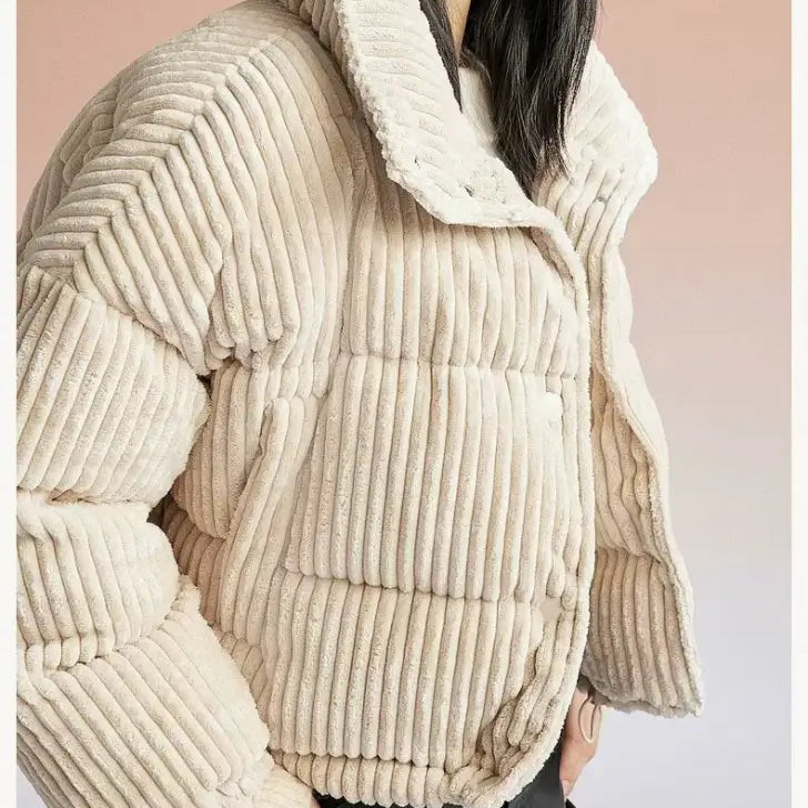 STREET CORDUROY COTTON COAT-VETEMENTS