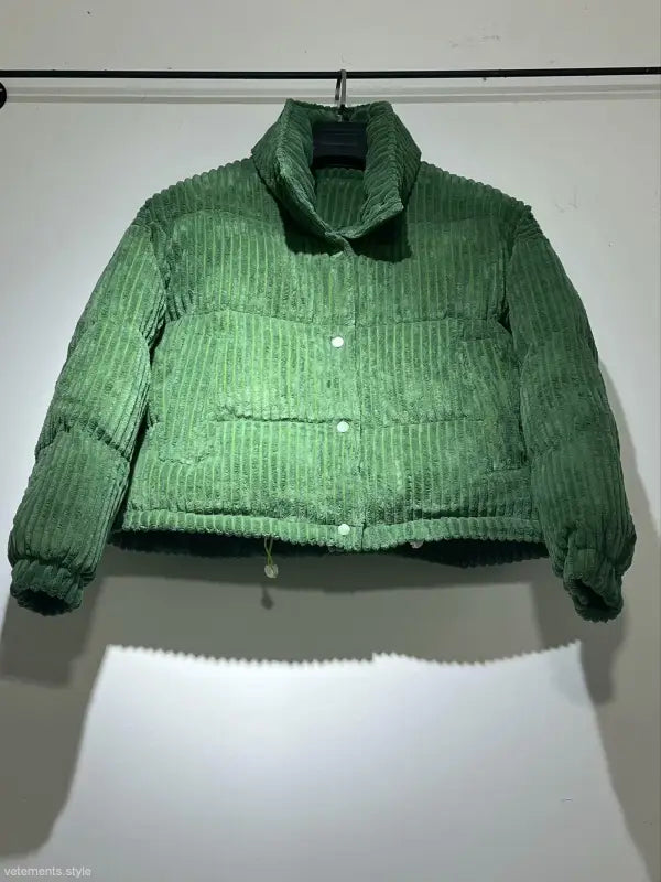 STREET CORDUROY COTTON COAT-VETEMENTS