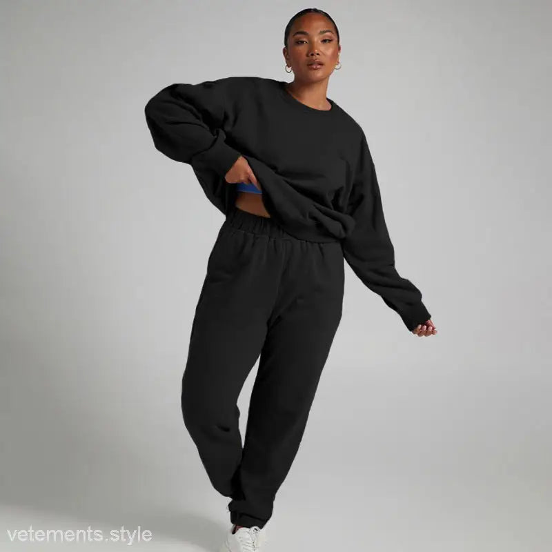 CASUAL COZIES TWO-PIECE SET-VETEMENTS
