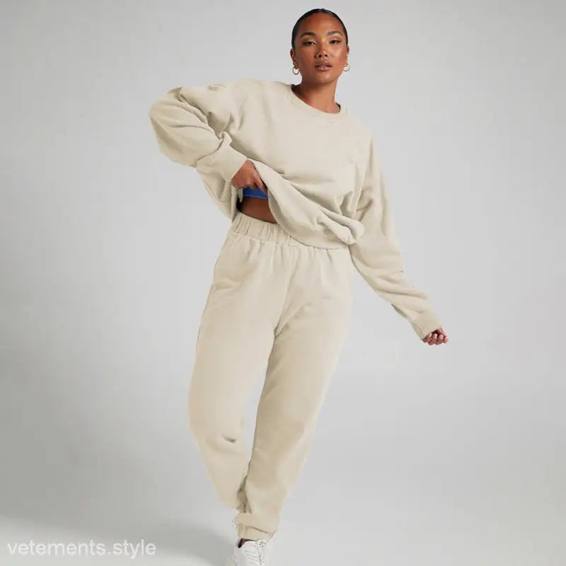 CASUAL COZIES TWO-PIECE SET-VETEMENTS