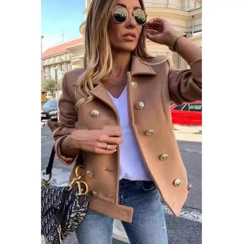 DOUBLE BREASTED JACKET-VETEMENTS