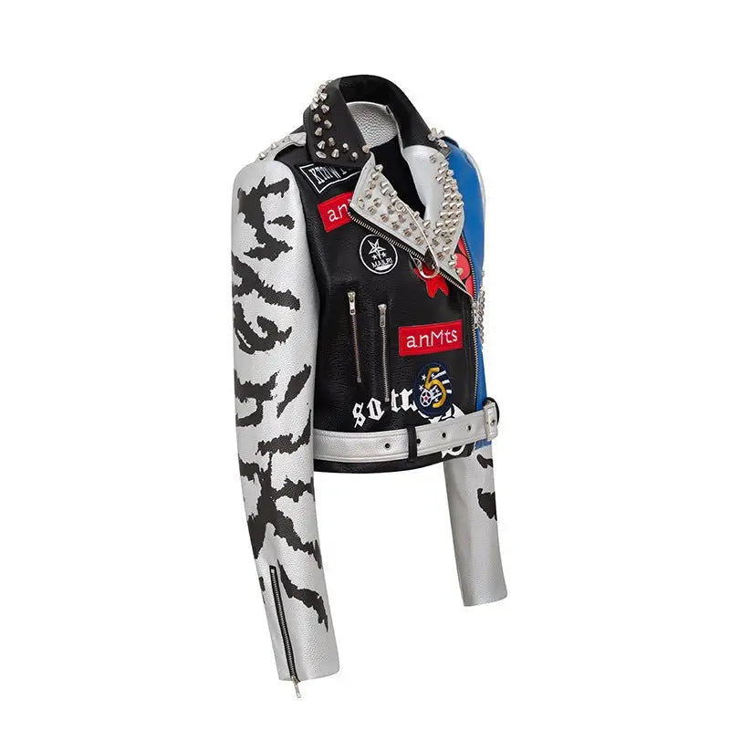 CASUAL GRAFFITI SHORT JACKET-VETEMENTS