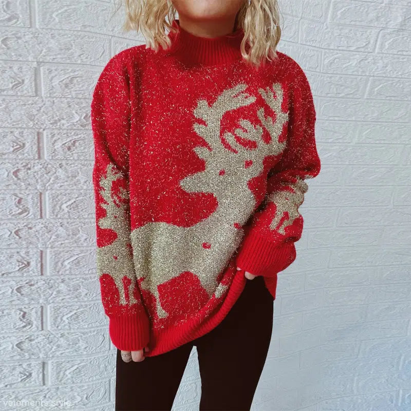 CHRISTMAS SWEATER SNOWFLAKE-VETEMENTS