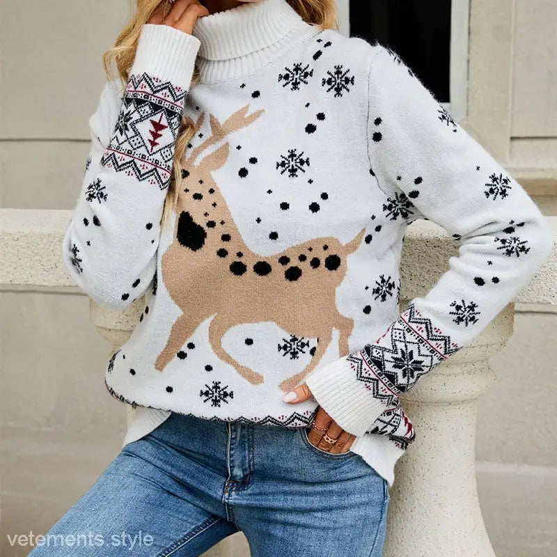 CHRISTMAS SWEATER SNOWFLAKE-VETEMENTS