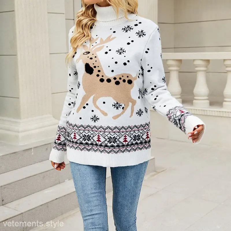 CHRISTMAS SWEATER SNOWFLAKE-VETEMENTS