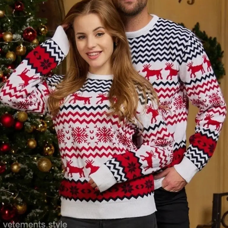 LITTLE SNOWFLAKE CHRISTMAS SWEATER-VETEMENTS