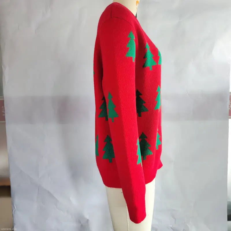 CHRISTMAS TREE JACQUARD SWEATER-VETEMENTS