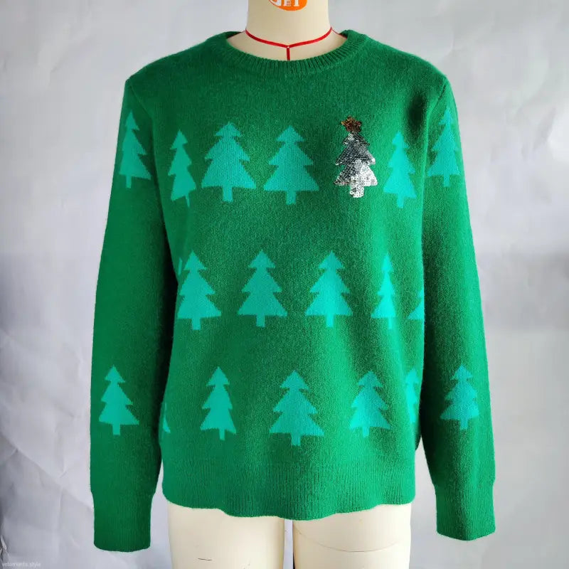 CHRISTMAS TREE JACQUARD SWEATER-VETEMENTS