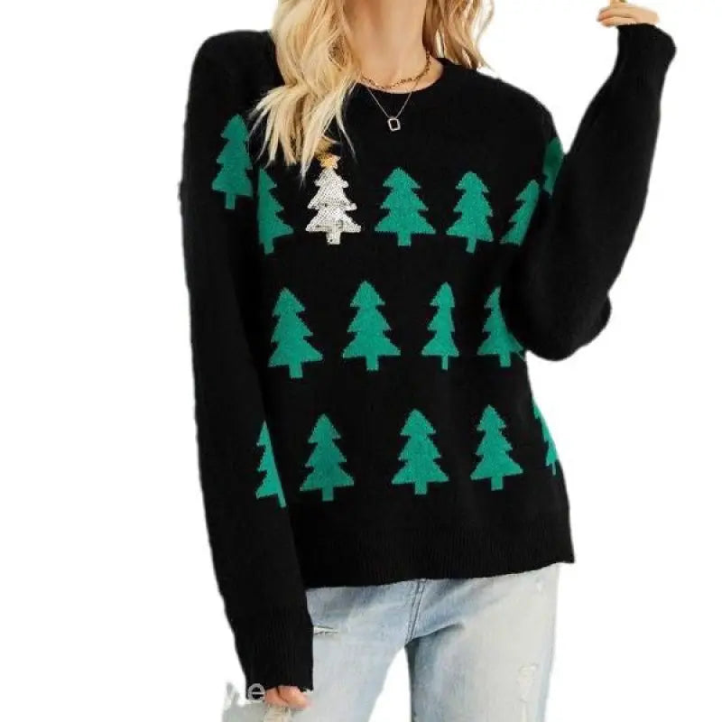 CHRISTMAS TREE JACQUARD SWEATER-VETEMENTS