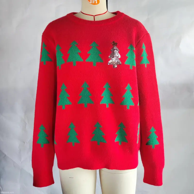 CHRISTMAS TREE JACQUARD SWEATER-VETEMENTS