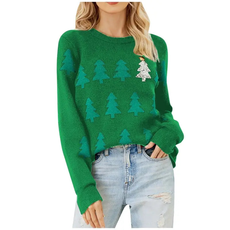 CHRISTMAS TREE JACQUARD SWEATER-VETEMENTS