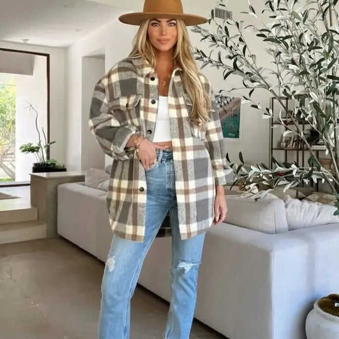 BRUSHED COLLARED JACKET-VETEMENTS