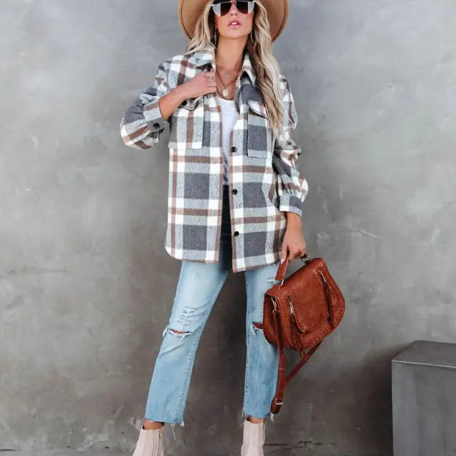 BRUSHED COLLARED JACKET-VETEMENTS