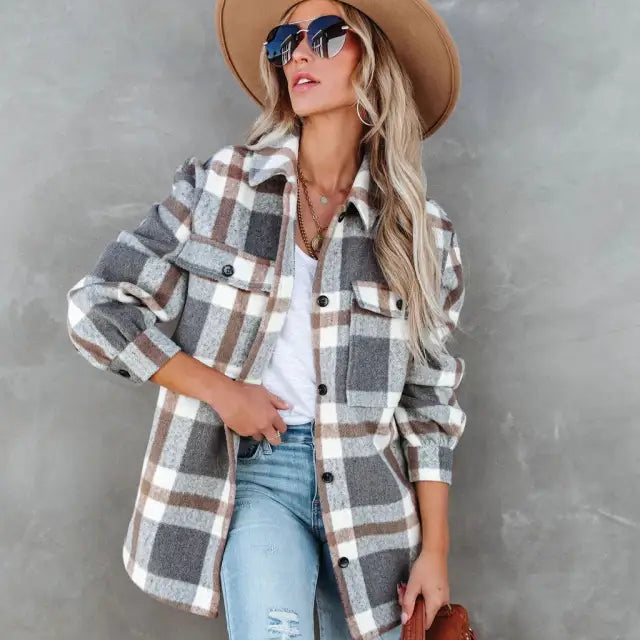 BRUSHED COLLARED JACKET-VETEMENTS