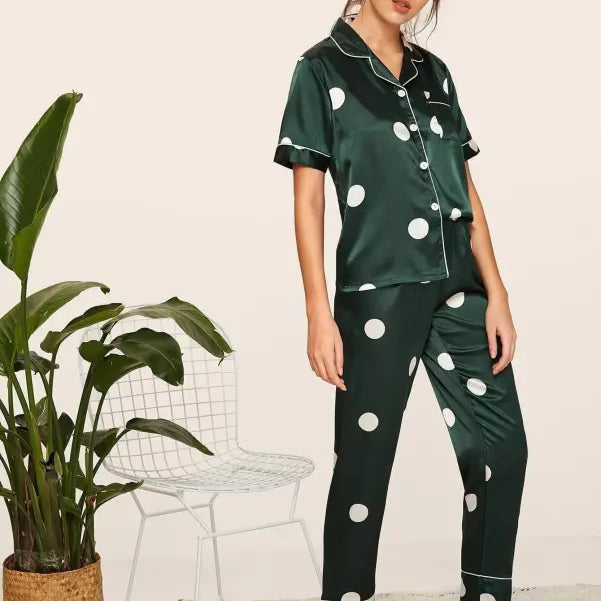 CASUAL SILK PAJAMAS-VETEMENTS