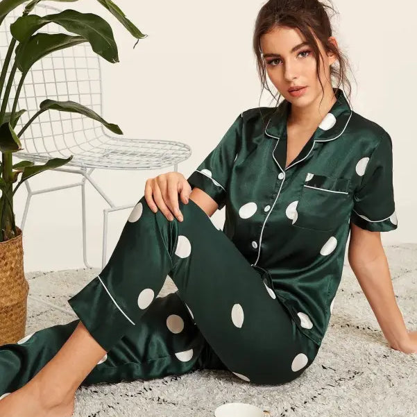 CASUAL SILK PAJAMAS-VETEMENTS