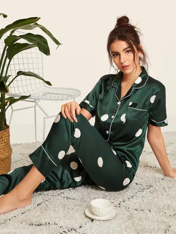 CASUAL SILK PAJAMAS-VETEMENTS