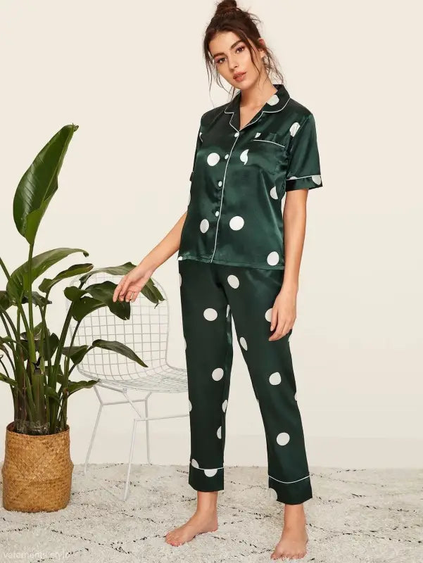 CASUAL SILK PAJAMAS-VETEMENTS