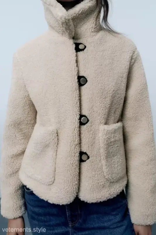 POLO FLEECE JACKET-VETEMENTS