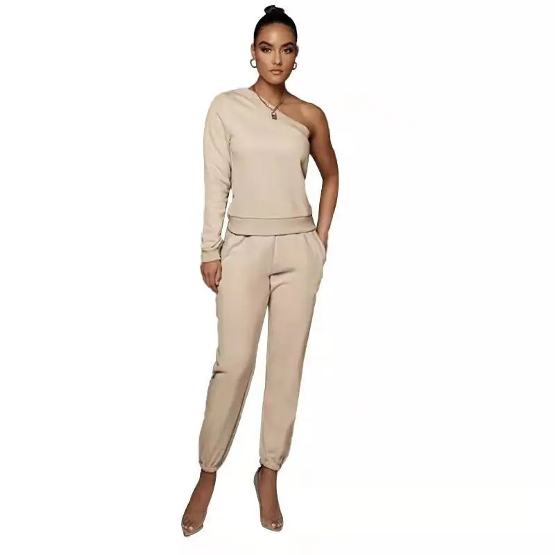 OFF SHOULDER SWEATER SET-VETEMENTS