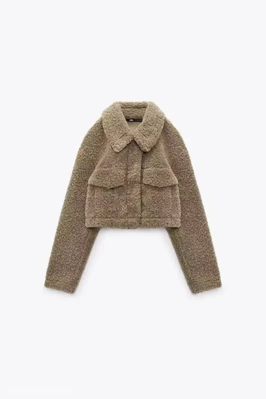 FLEECE WARM SHORT JACKET-VETEMENTS