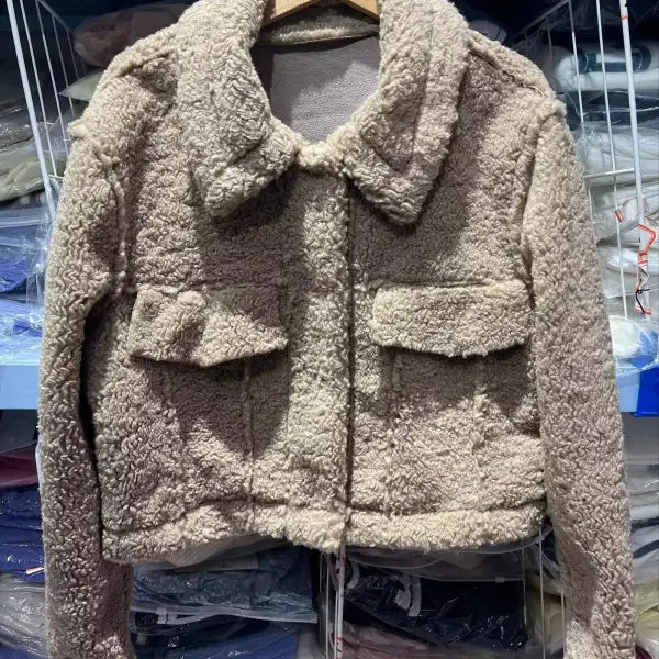 FLEECE WARM SHORT JACKET-VETEMENTS