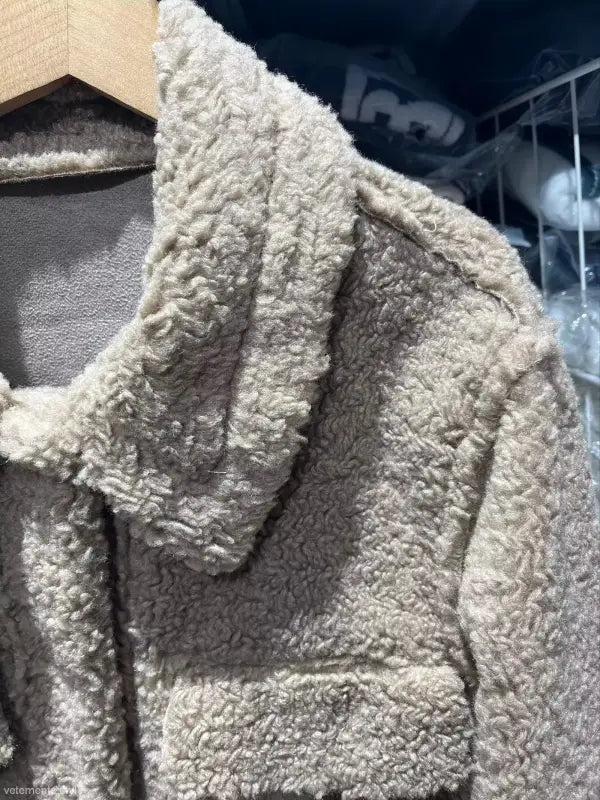 FLEECE WARM SHORT JACKET-VETEMENTS