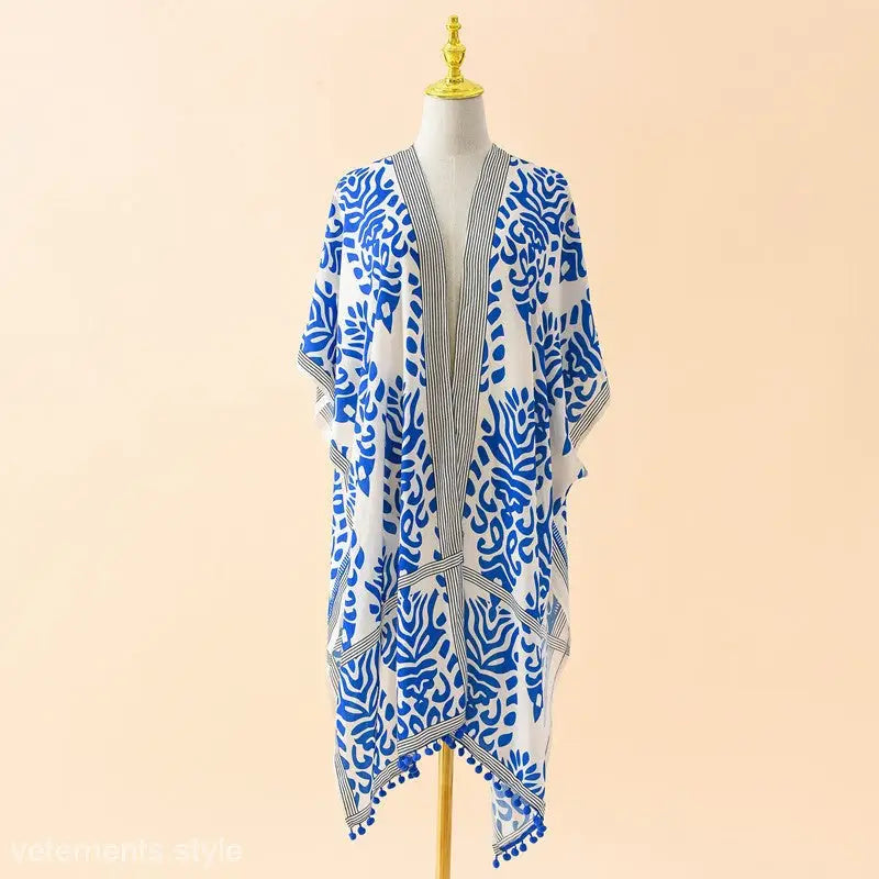 SUMMER CHIFFON SUN PROTECTIVE BLOUSE-VETEMENTS