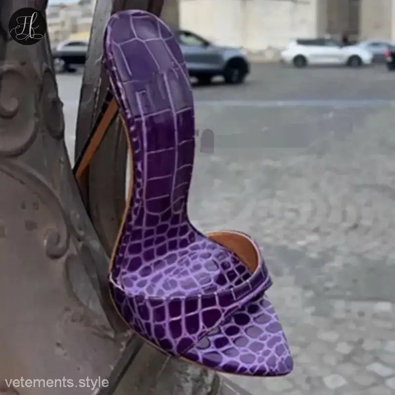 CHIC SUMMER SLIDE STILETTO PUMPS-VETEMENTS