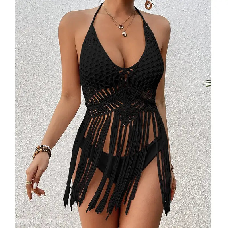 BEACH COVER UP TOP SET-VETEMENTS