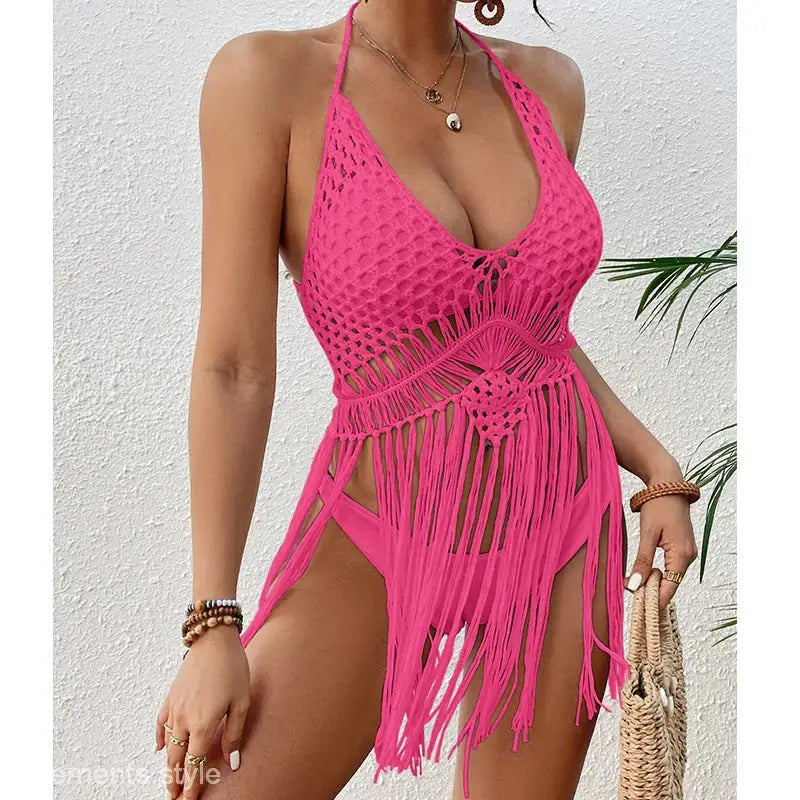 BEACH COVER UP TOP SET-VETEMENTS