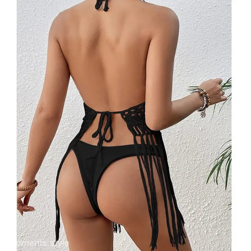 BEACH COVER UP TOP SET-VETEMENTS