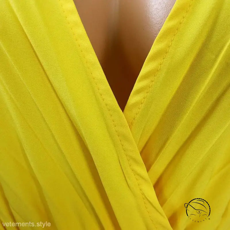 SEXY PLEATED WIDE LEG JUMPSUIT-VETEMENTS