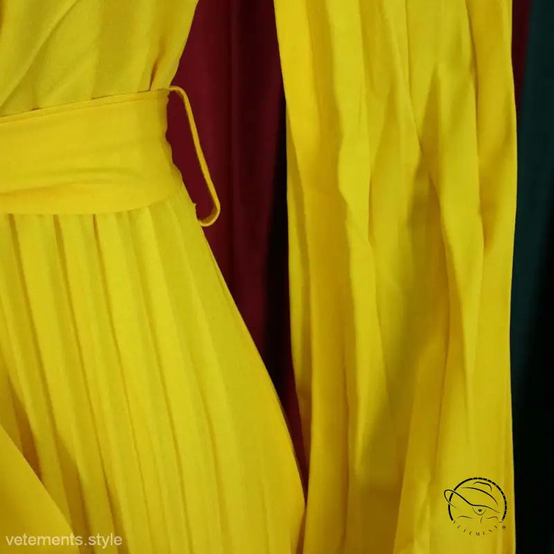 SEXY PLEATED WIDE LEG JUMPSUIT-VETEMENTS