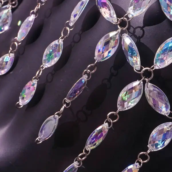 SEXY CRYSTAL BIKINI BRA-VETEMENTS