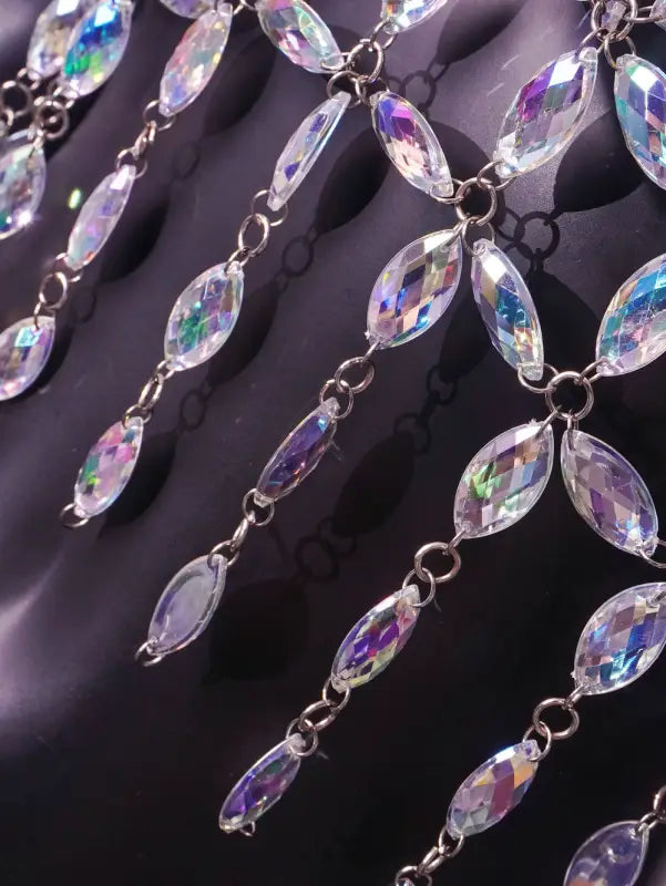 SEXY CRYSTAL BIKINI BRA-VETEMENTS