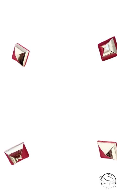 Hot pink blazer with gold buttons in a stylish Coral Red Slim Blazer Suit