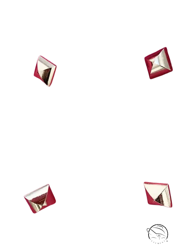 Coral red slim blazer suit in hot pink with gold buttons and pockets