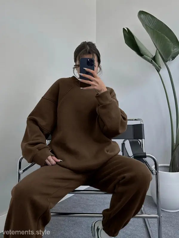 COZY THREADS TROUSERS SUIT-VETEMENTS