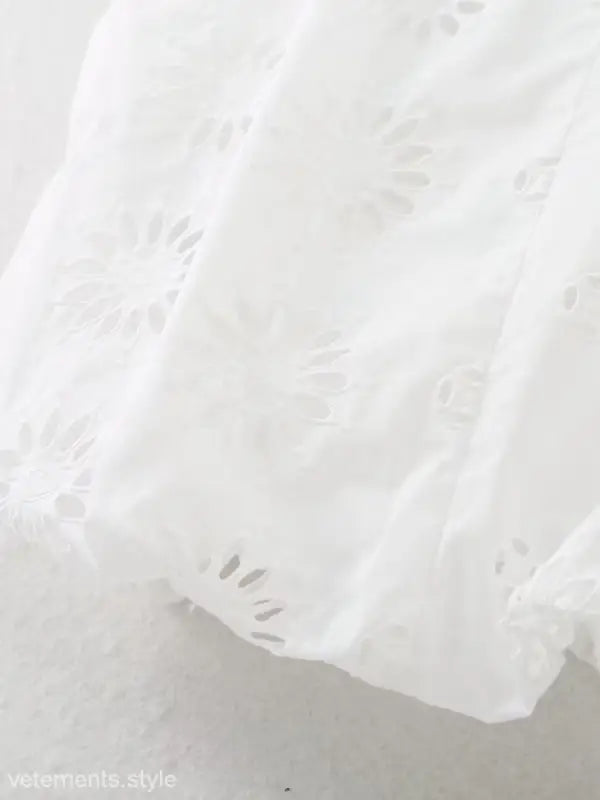 HOLLOW OUT TOP & SKIRT-VETEMENTS