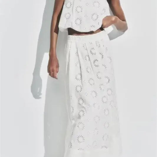 HOLLOW OUT TOP & SKIRT