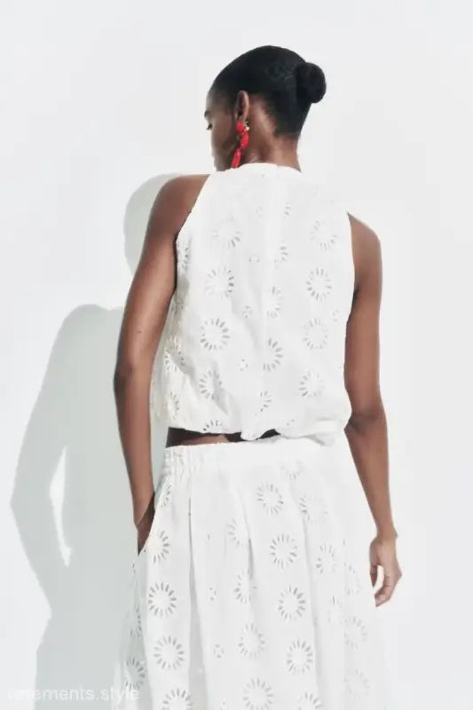 HOLLOW OUT TOP & SKIRT-VETEMENTS