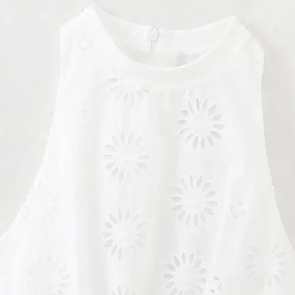 HOLLOW OUT TOP & SKIRT-VETEMENTS