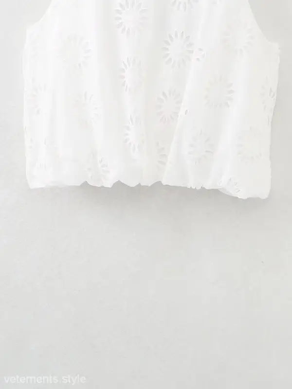 HOLLOW OUT TOP & SKIRT-VETEMENTS