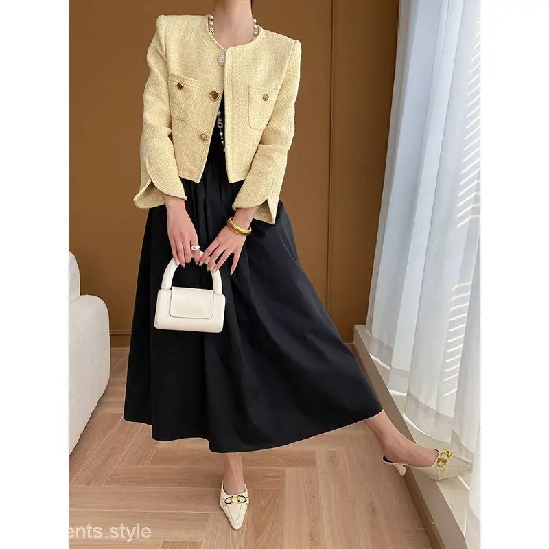 ELEGANT STRAP DRESS WITH CHEST PAD-VETEMENTS