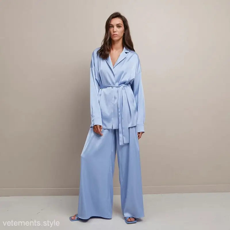 COMFY SILK FRENCH PAJAMAS-VETEMENTS