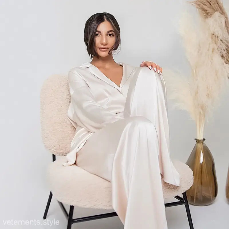 COMFY SILK FRENCH PAJAMAS-VETEMENTS