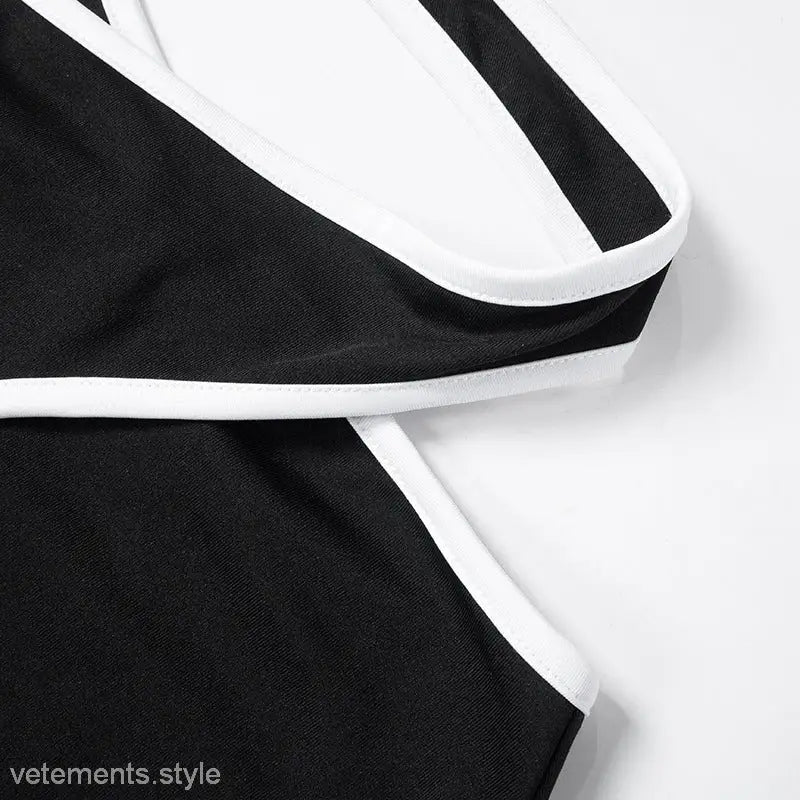 LONG SKIRT CROSS CROPPED SKIRT-VETEMENTS