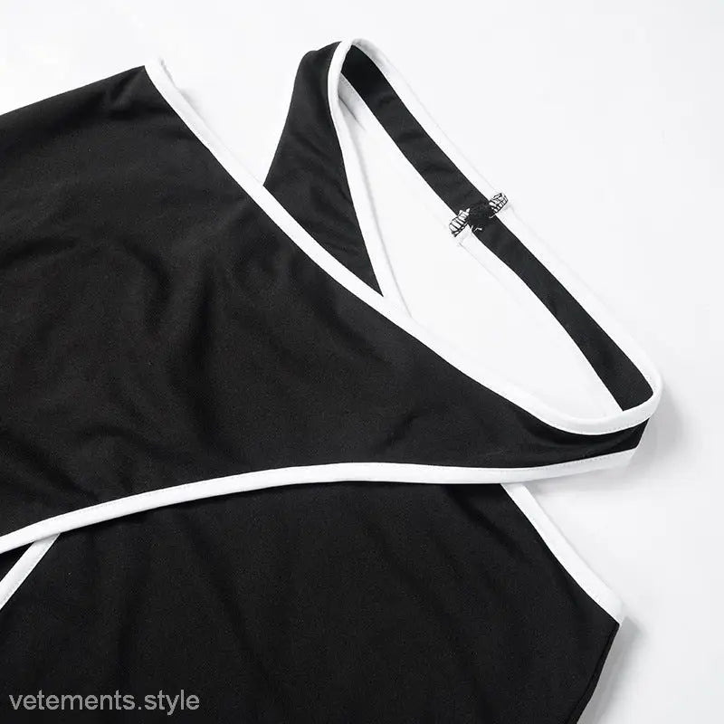 LONG SKIRT CROSS CROPPED SKIRT-VETEMENTS