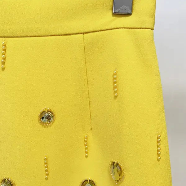 DIAMOND INLAID TWO PIECE SET-VETEMENTS